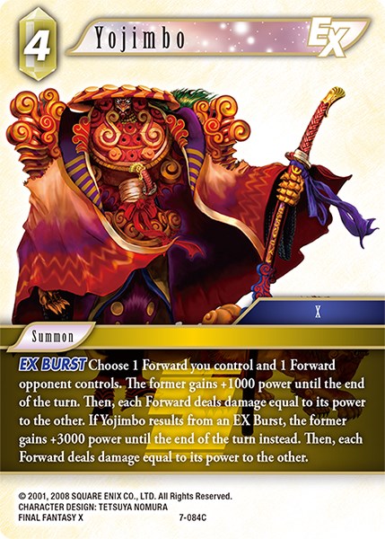 Yojimbo EX [Opus VII] | Boutique FDB TCG