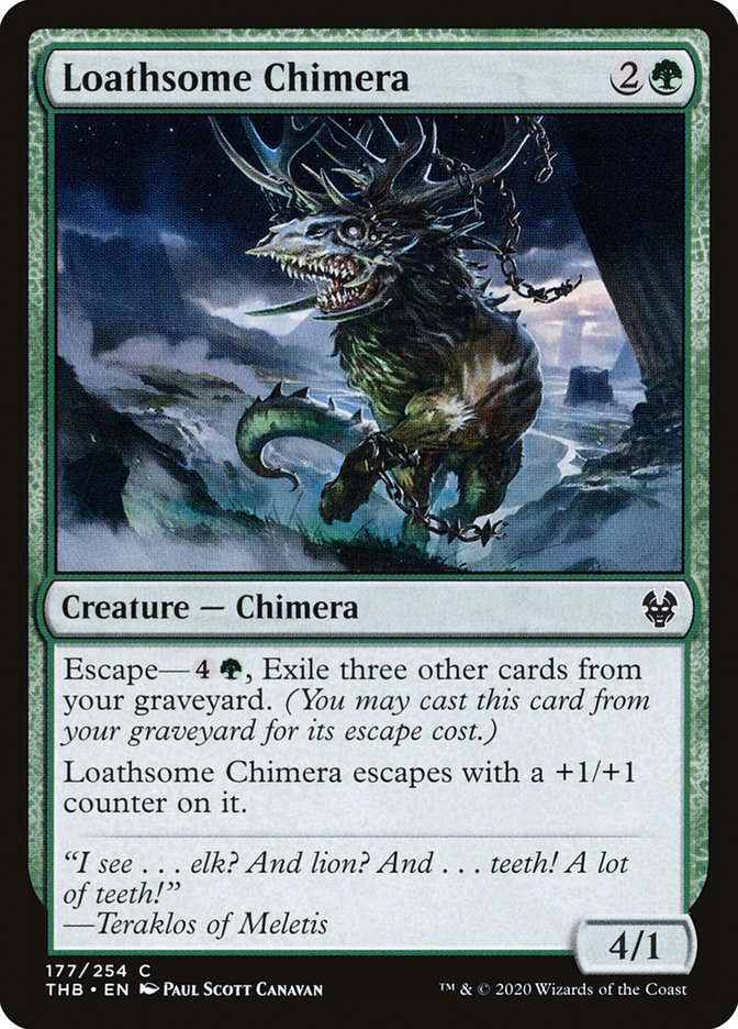 Loathsome Chimera [Theros Beyond Death] | Boutique FDB TCG