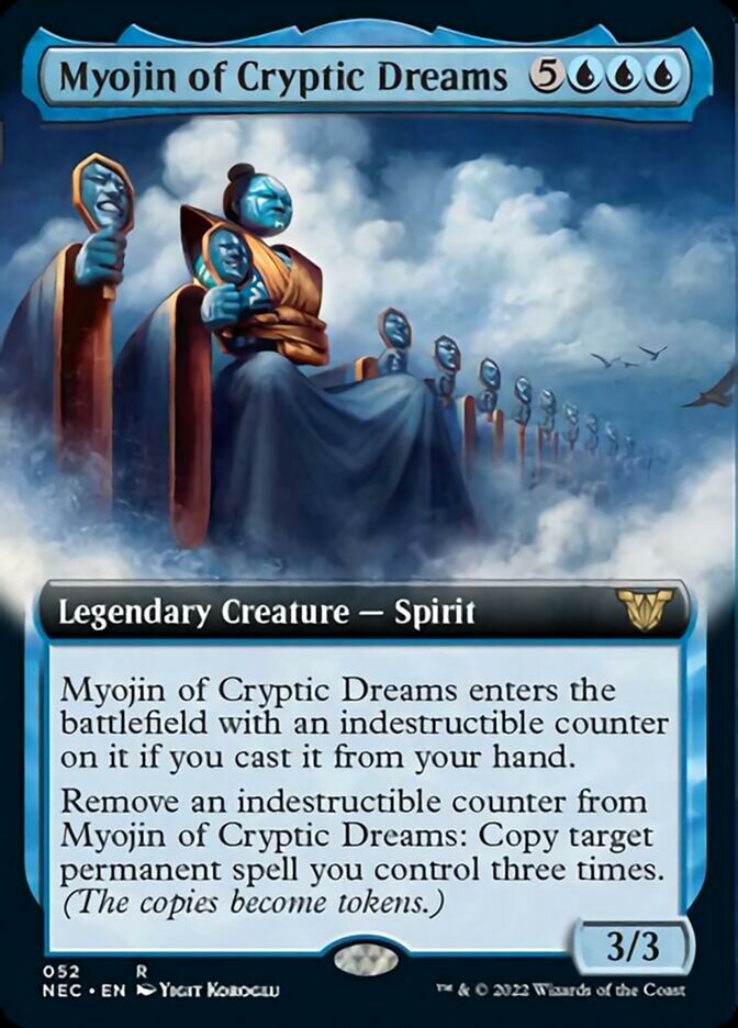 Myojin of Cryptic Dreams (Extended Art) [Kamigawa: Neon Dynasty Commander] | Boutique FDB TCG