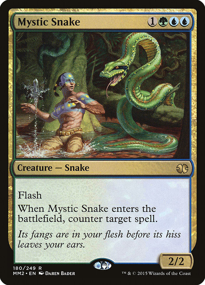 Mystic Snake [Modern Masters 2015] | Boutique FDB TCG