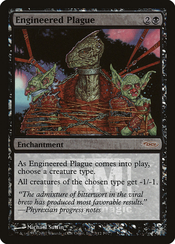 Engineered Plague [Friday Night Magic 2007] | Boutique FDB TCG