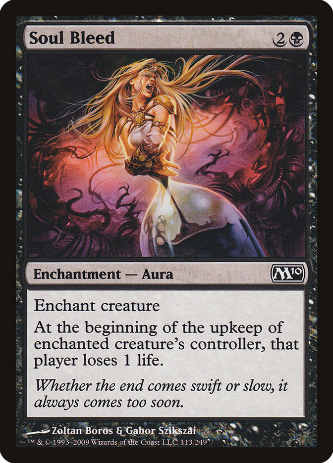 Soul Bleed [Magic 2010] | Boutique FDB TCG