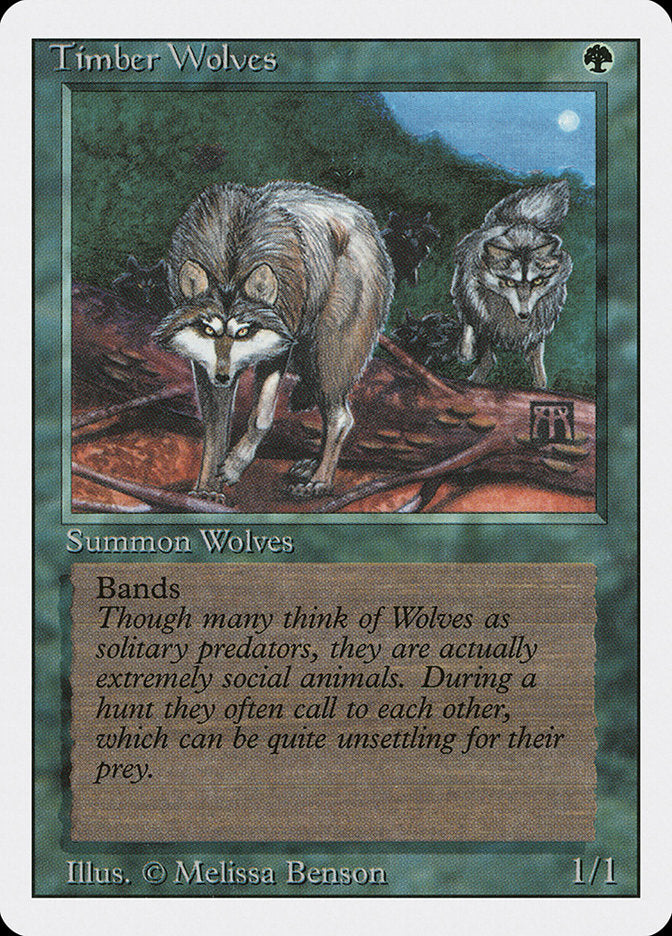 Timber Wolves [Revised Edition] | Boutique FDB TCG