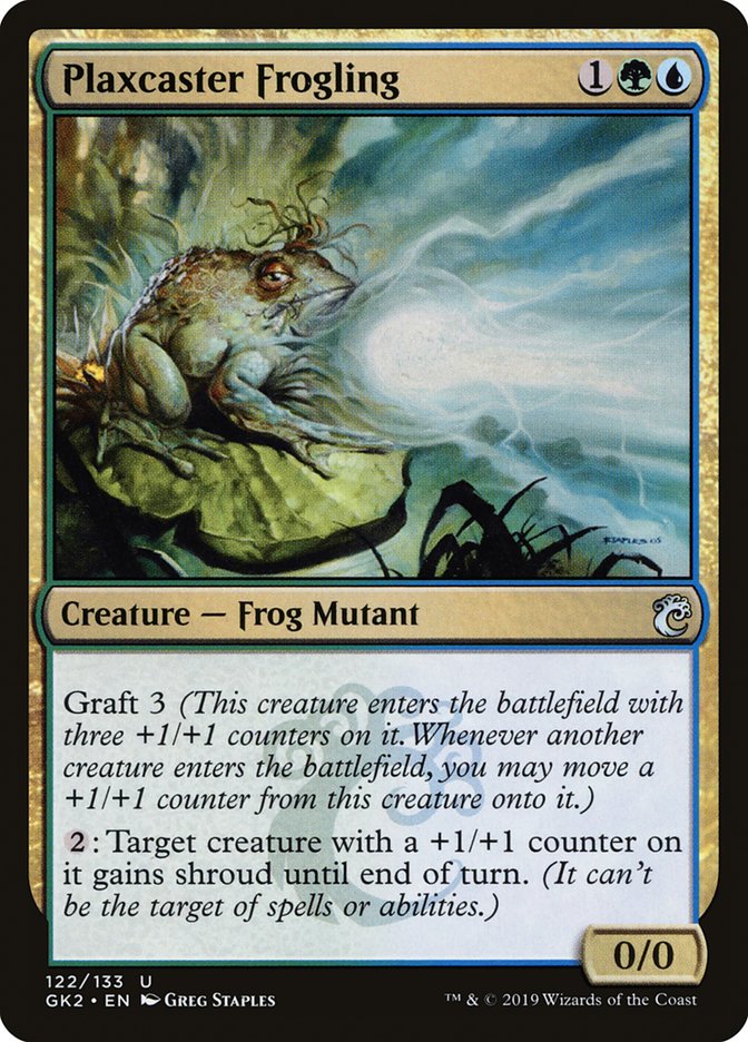 Plaxcaster Frogling [Ravnica Allegiance Guild Kit] | Boutique FDB TCG