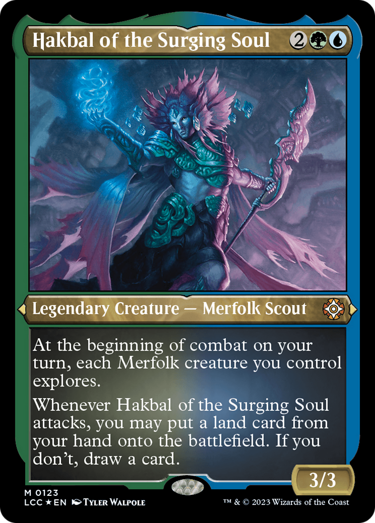 Hakbal of the Surging Soul (Display Commander) [The Lost Caverns of Ixalan Commander] | Boutique FDB TCG