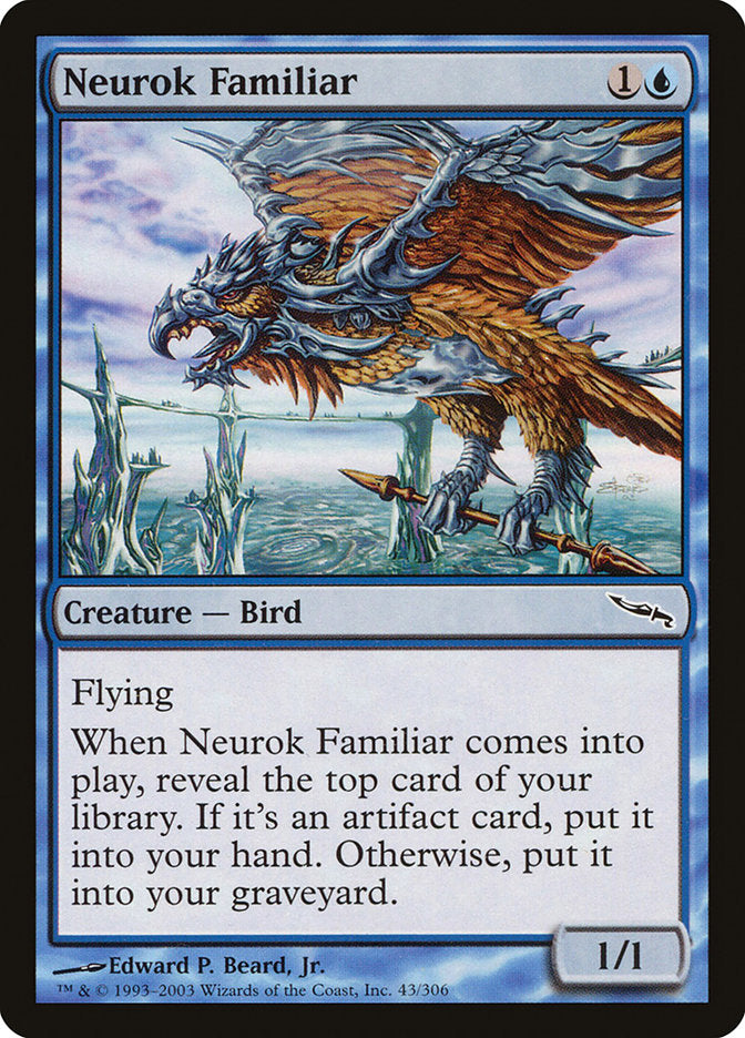 Neurok Familiar [Mirrodin] | Boutique FDB TCG