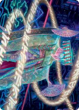 Satsuki, the Living Lore Art Card [Kamigawa: Neon Dynasty Art Series] | Boutique FDB TCG