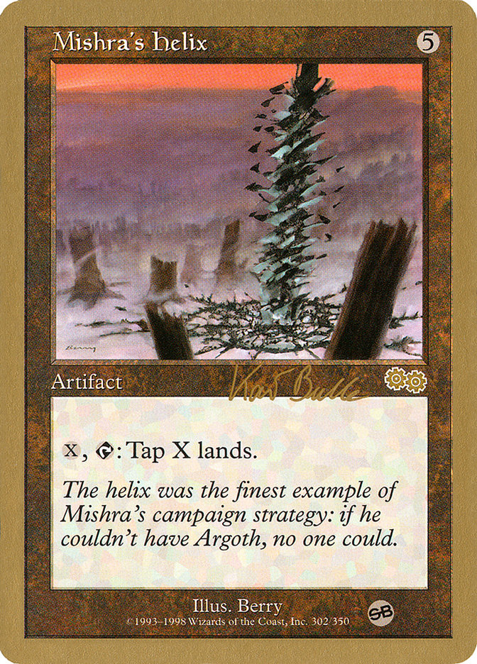 Mishra's Helix (Kai Budde) (SB) [World Championship Decks 1999] | Boutique FDB TCG