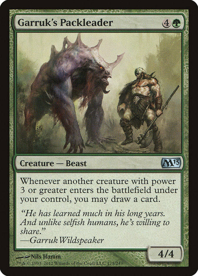 Garruk's Packleader [Magic 2013] | Boutique FDB TCG