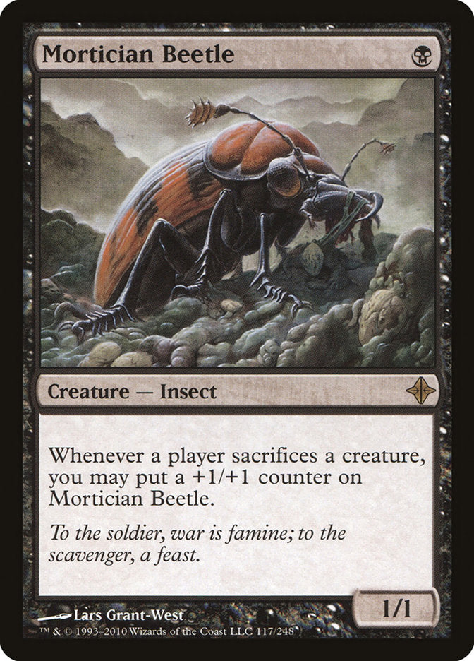 Mortician Beetle [Rise of the Eldrazi] | Boutique FDB TCG