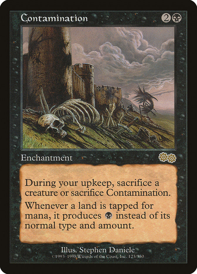 Contamination [Urza's Saga] | Boutique FDB TCG