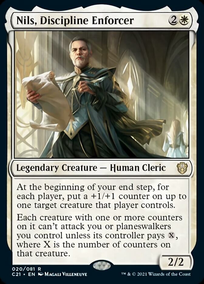 Nils, Discipline Enforcer [Commander 2021] | Boutique FDB TCG