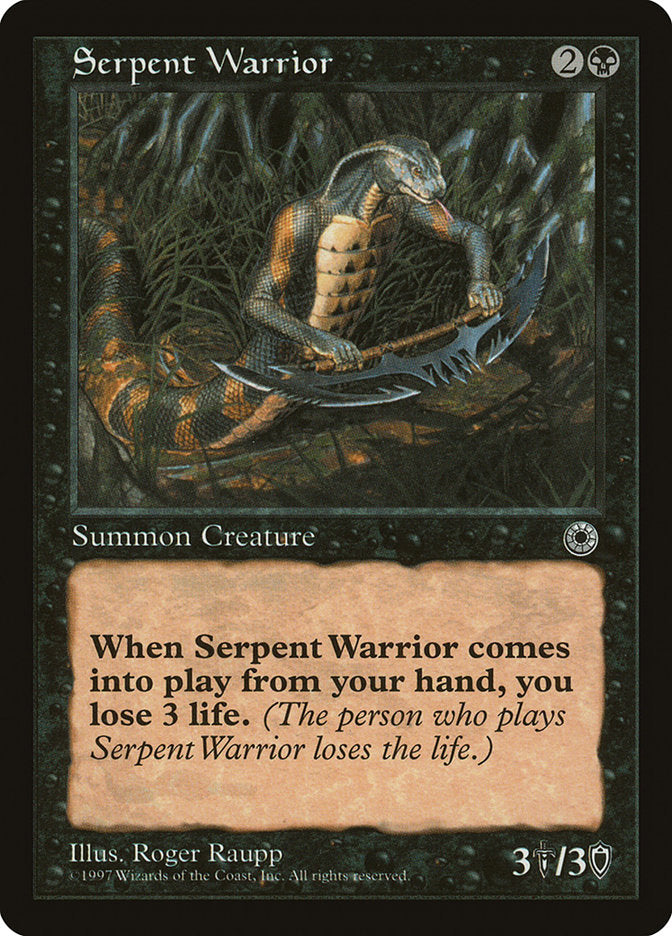 Serpent Warrior [Portal] | Boutique FDB TCG