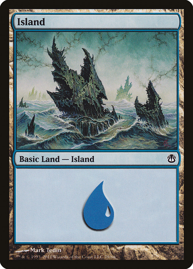 Island (79) [Duel Decks: Ajani vs. Nicol Bolas] | Boutique FDB TCG