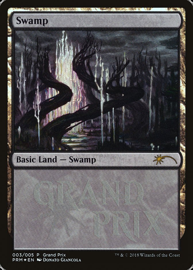Swamp (2018c) [Grand Prix Promos] | Boutique FDB TCG