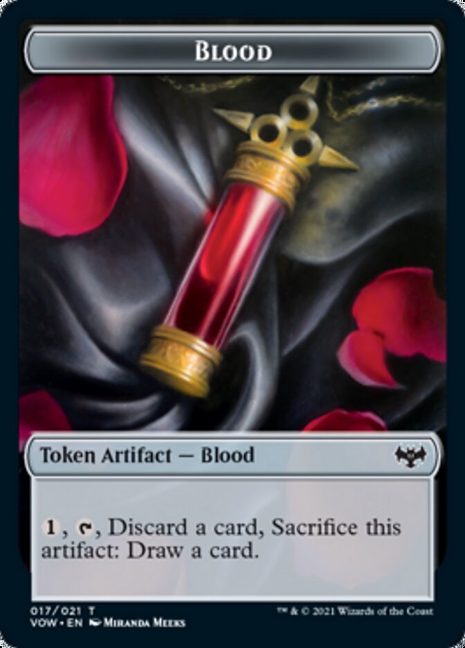 Blood Token [Innistrad: Crimson Vow Tokens] | Boutique FDB TCG