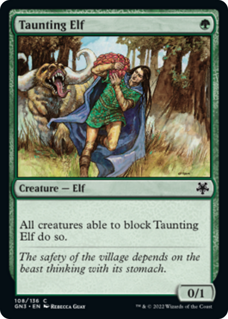 Taunting Elf [Game Night: Free-for-All] | Boutique FDB TCG