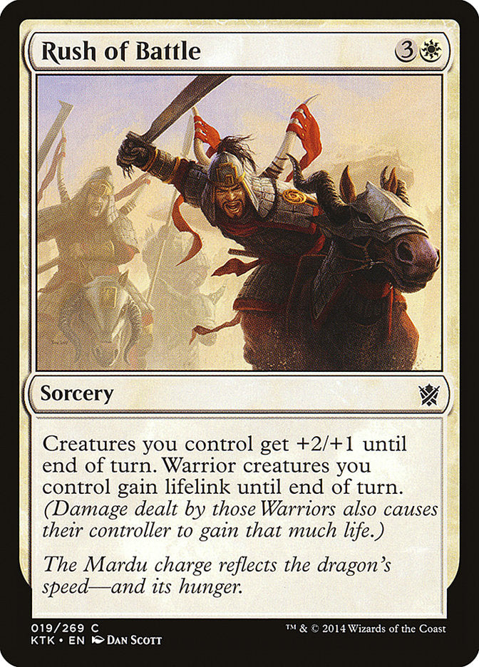 Rush of Battle [Khans of Tarkir] | Boutique FDB TCG