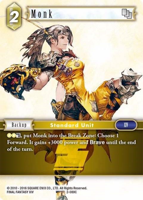 Monk [Opus II] | Boutique FDB TCG