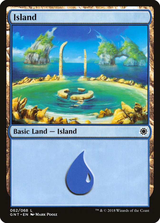 Island (62) [Game Night 2018] | Boutique FDB TCG