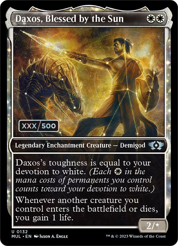 Daxos, Blessed by the Sun (Serialized) [Multiverse Legends] | Boutique FDB TCG