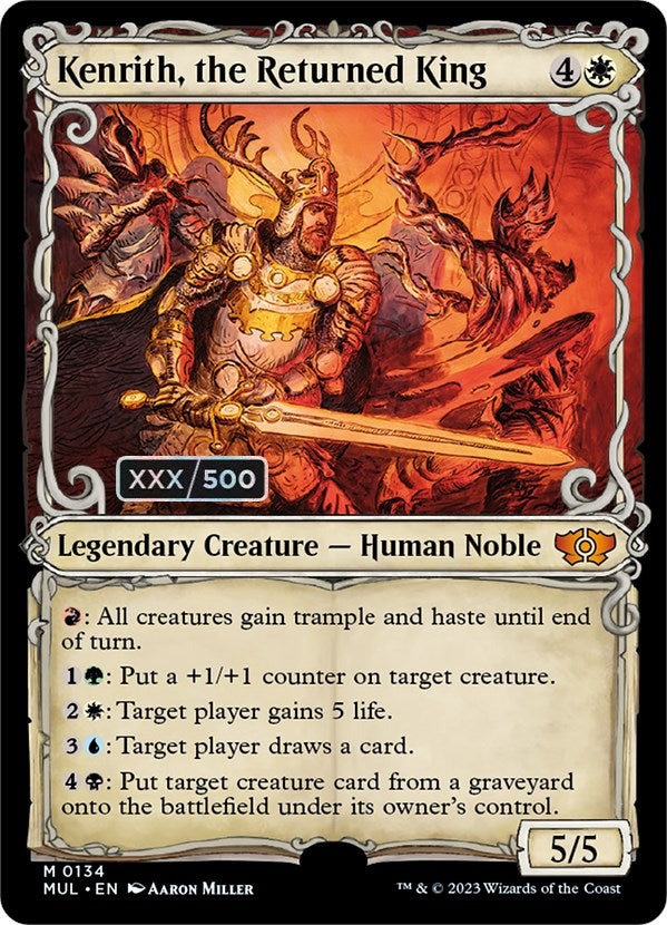 Kenrith, the Returned King (Serialized) [Multiverse Legends] | Boutique FDB TCG