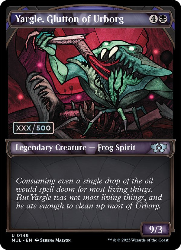 Yargle, Glutton of Urborg (Serialized) [Multiverse Legends] | Boutique FDB TCG