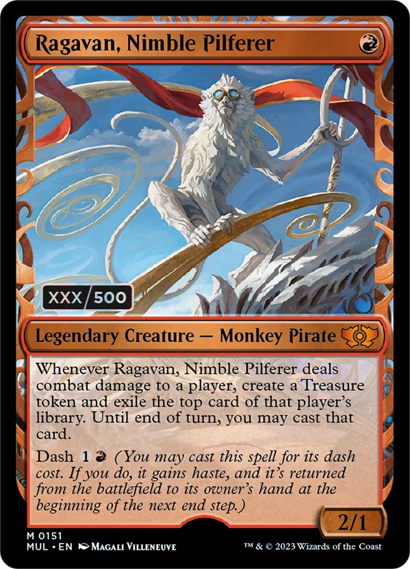 Ragavan, Nimble Pilferer (Serialized) [Multiverse Legends] | Boutique FDB TCG