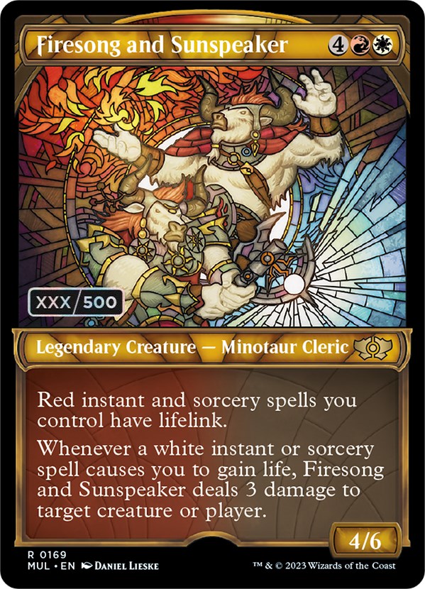 Firesong and Sunspeaker (Serialized) [Multiverse Legends] | Boutique FDB TCG