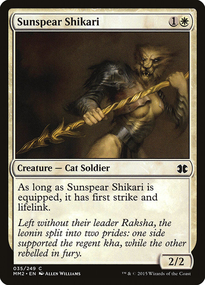 Sunspear Shikari [Modern Masters 2015] | Boutique FDB TCG