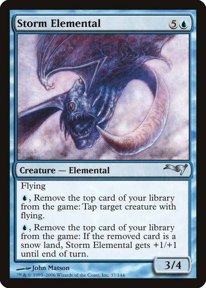 Storm Elemental [Coldsnap Theme Decks] | Boutique FDB TCG