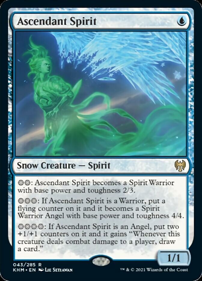 Ascendant Spirit [Kaldheim] | Boutique FDB TCG