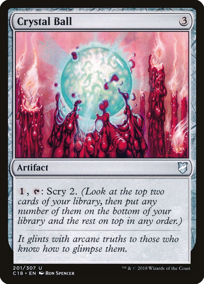Crystal Ball [Commander 2018] | Boutique FDB TCG