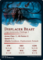 Displacer Beast Art Card [Dungeons & Dragons: Adventures in the Forgotten Realms Art Series] | Boutique FDB TCG
