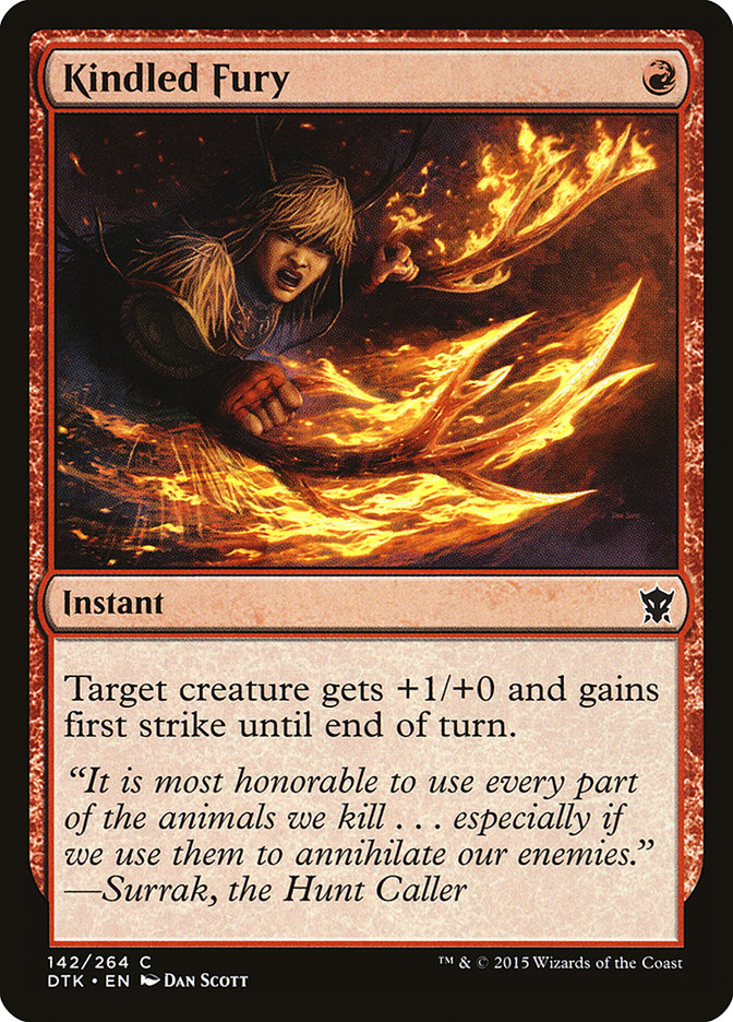 Kindled Fury [Dragons of Tarkir] | Boutique FDB TCG