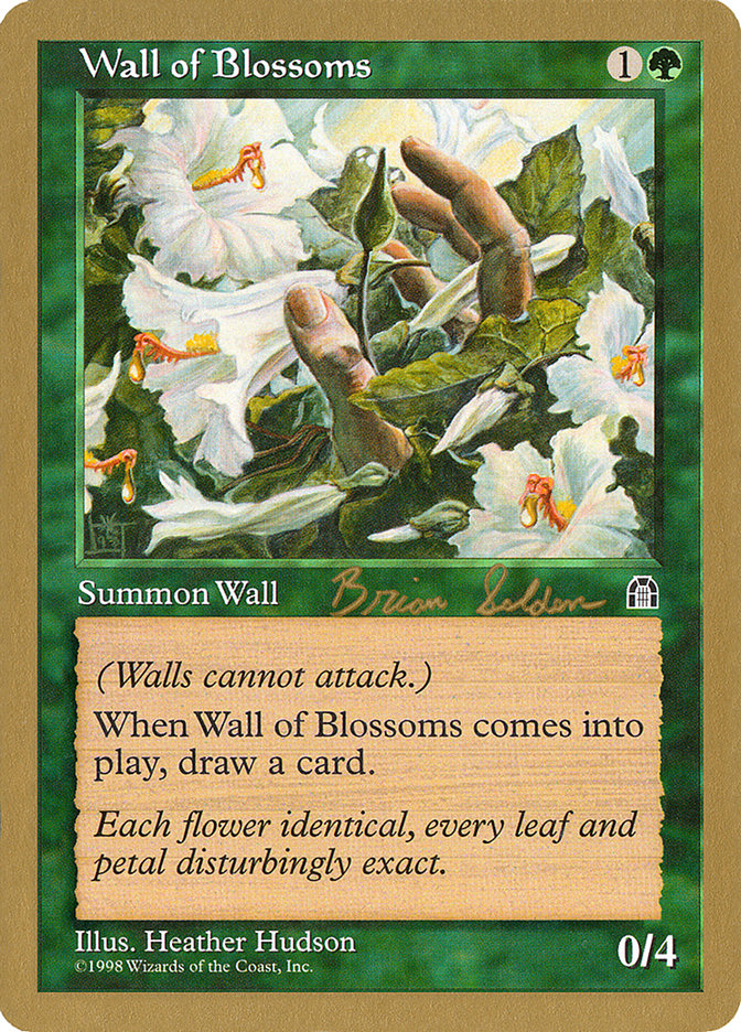 Wall of Blossoms (Brian Selden) [World Championship Decks 1998] | Boutique FDB TCG