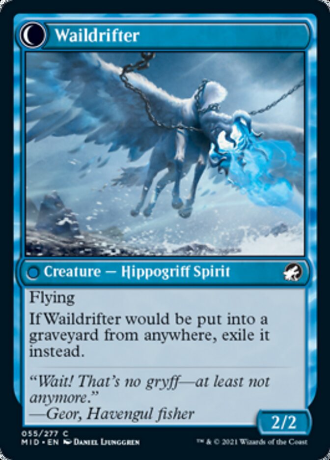 Galedrifter // Waildrifter [Innistrad: Midnight Hunt] | Boutique FDB TCG