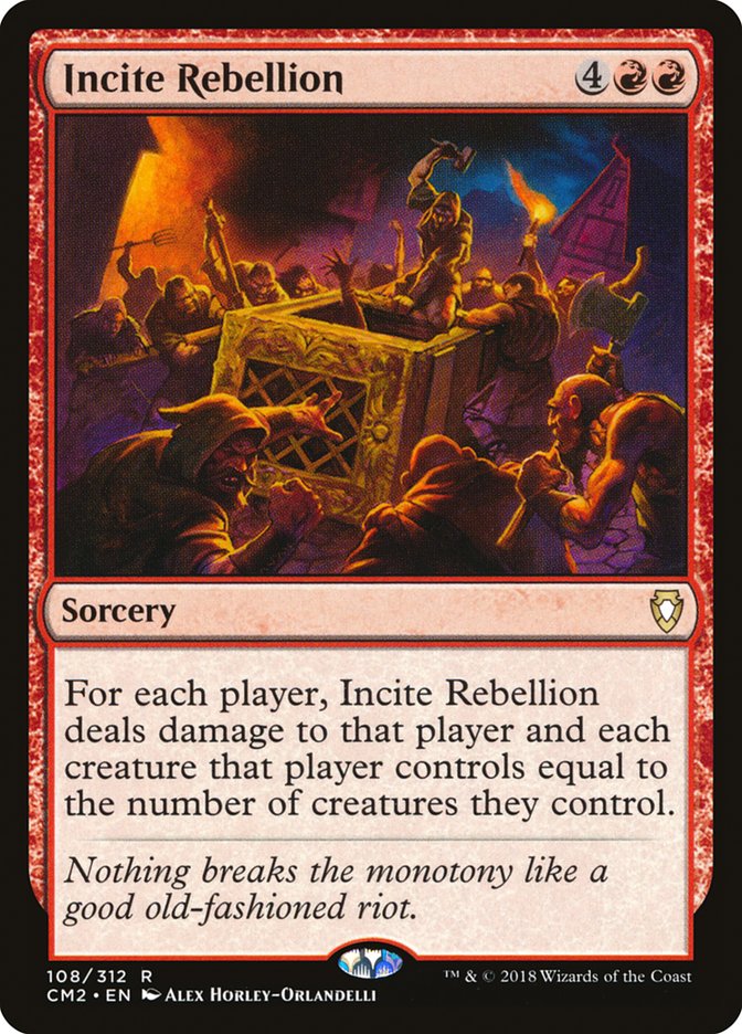 Incite Rebellion [Commander Anthology Volume II] | Boutique FDB TCG