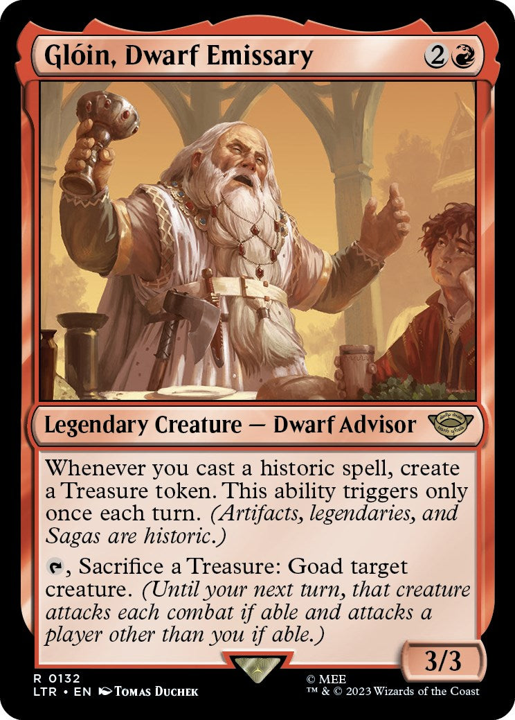 Gloin, Dwarf Emissary [The Lord of the Rings: Tales of Middle-Earth] | Boutique FDB TCG