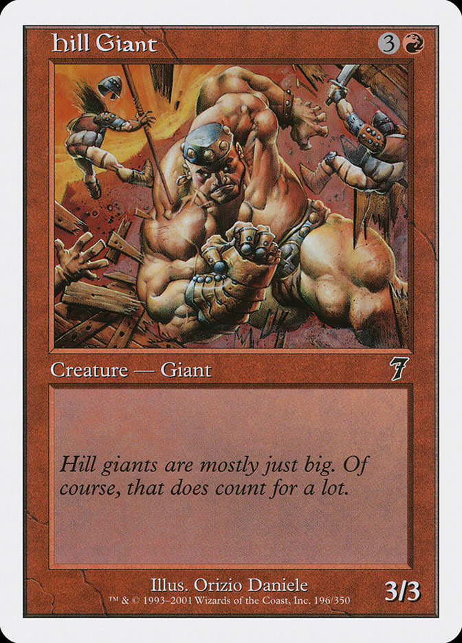 Hill Giant [Seventh Edition] | Boutique FDB TCG