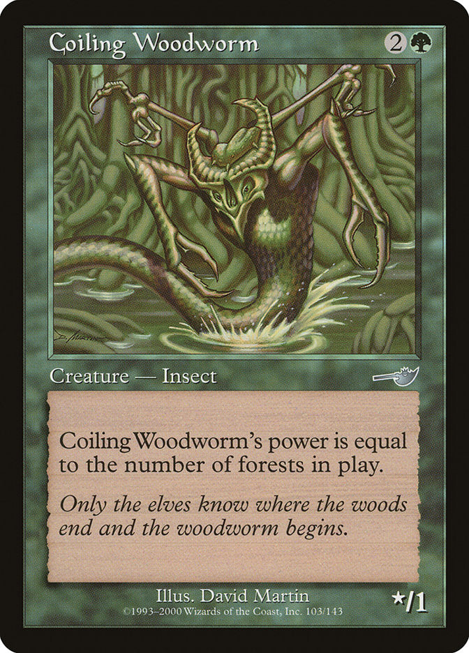 Coiling Woodworm [Nemesis] | Boutique FDB TCG
