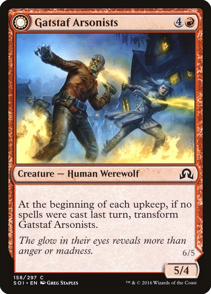 Gatstaf Arsonists // Gatstaf Ravagers [Shadows over Innistrad] | Boutique FDB TCG