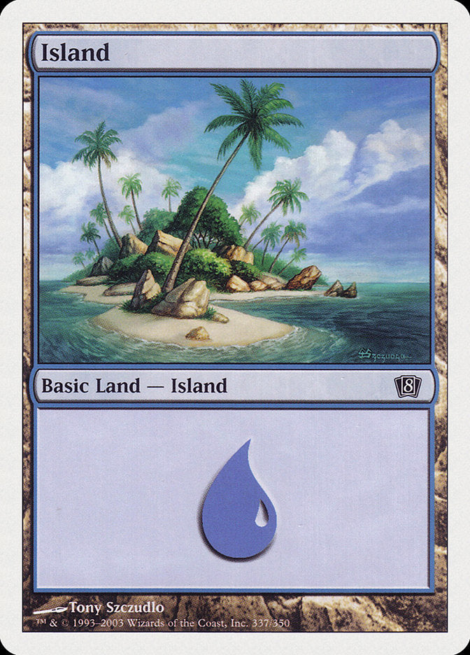 Island (337) [Eighth Edition] | Boutique FDB TCG