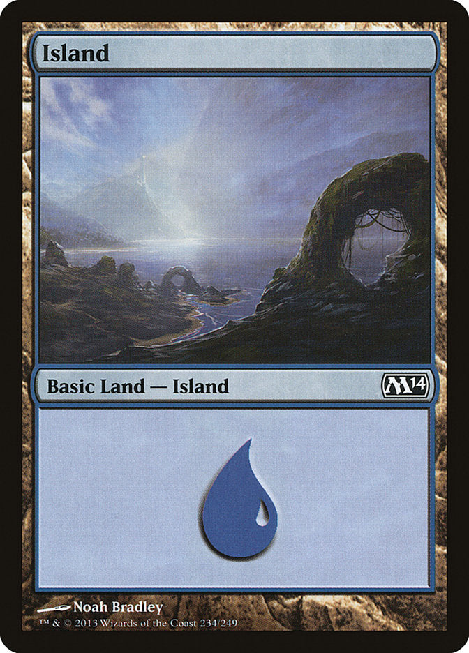 Island (234) [Magic 2014] | Boutique FDB TCG