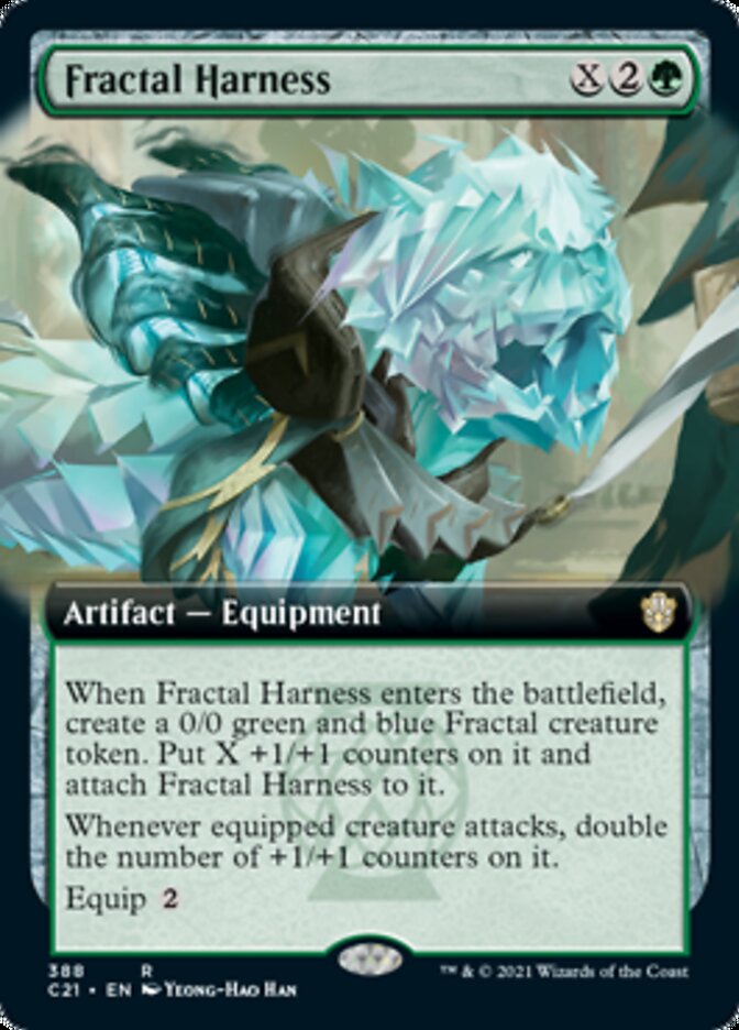 Fractal Harness (Extended Art) [Commander 2021] | Boutique FDB TCG