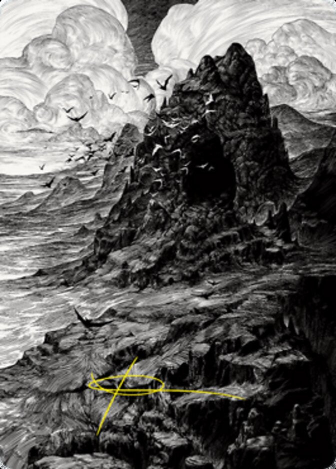 Mountain Art Card [Innistrad: Crimson Vow Art Series] | Boutique FDB TCG