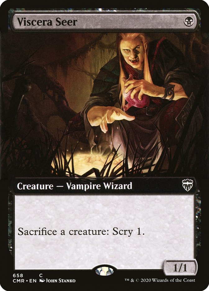 Viscera Seer (Extended Art) [Commander Legends] | Boutique FDB TCG