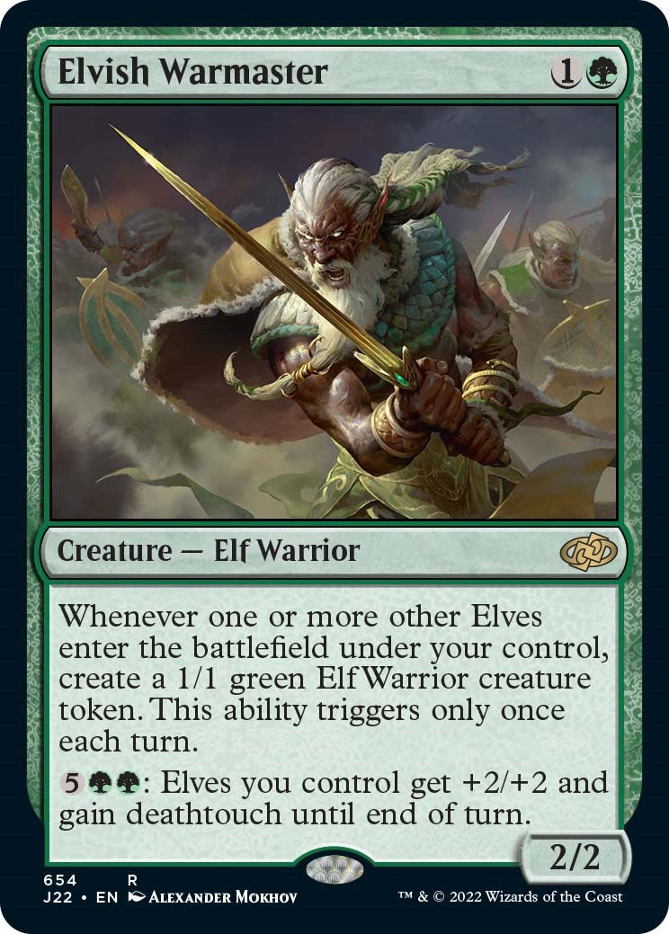 Elvish Warmaster [Jumpstart 2022] | Boutique FDB TCG