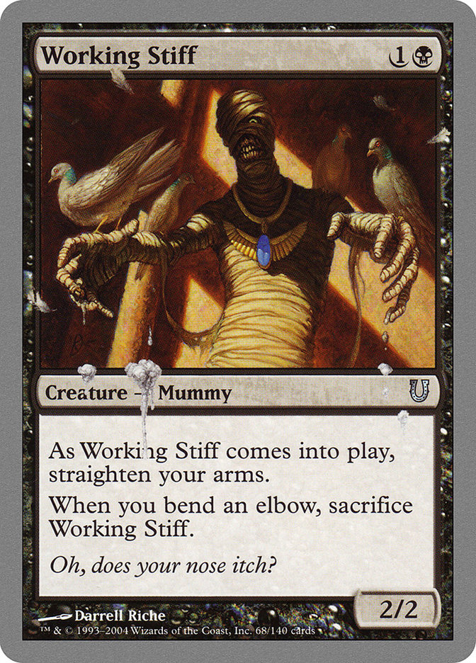 Working Stiff [Unhinged] | Boutique FDB TCG