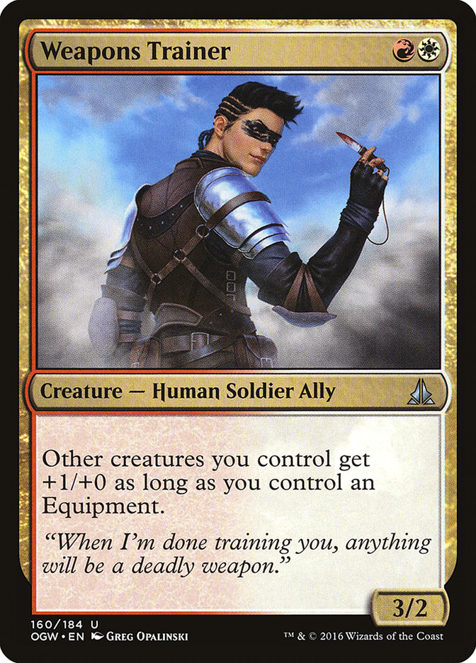 Weapons Trainer [Oath of the Gatewatch] | Boutique FDB TCG
